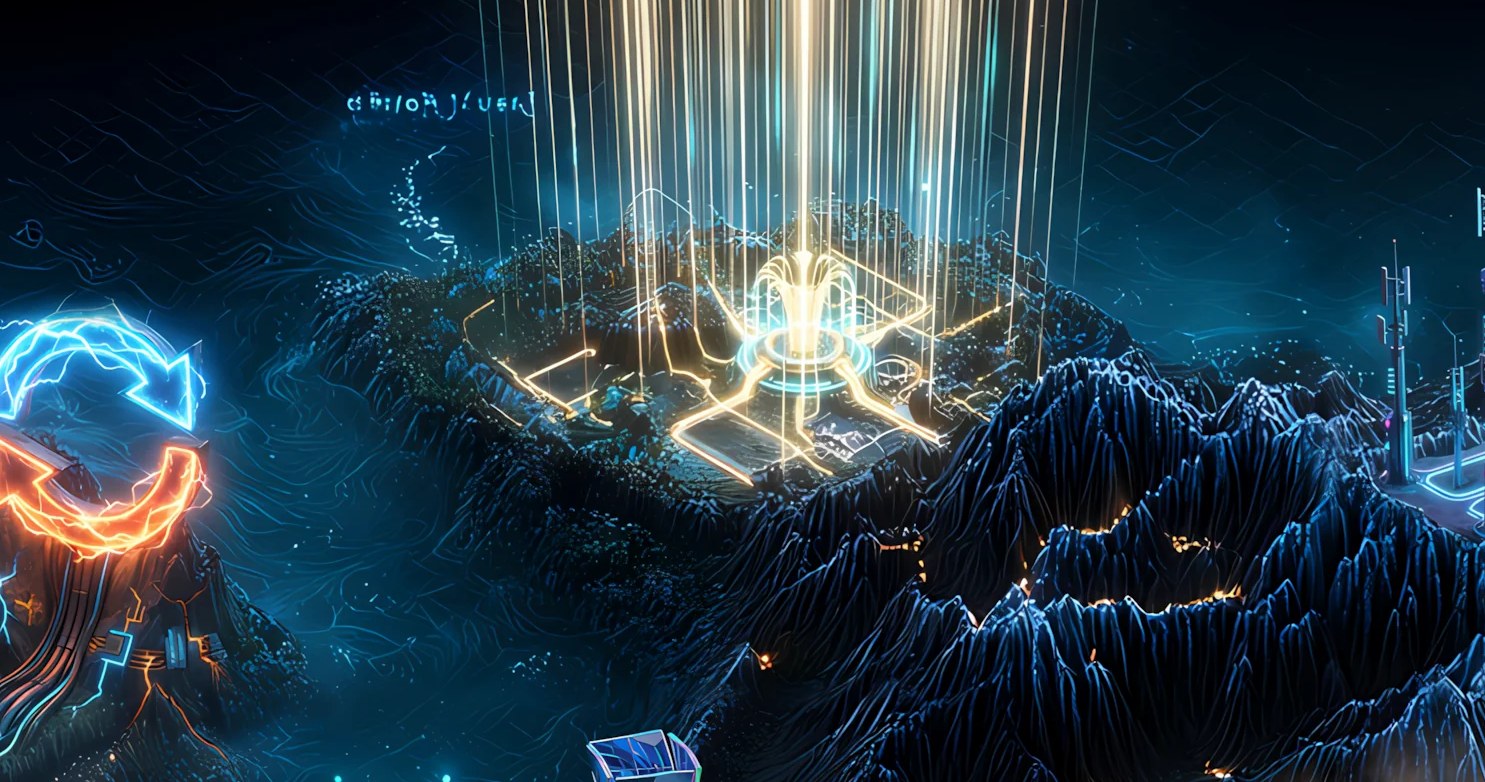 GRAND AIRDROP SHRINE landmark artwork