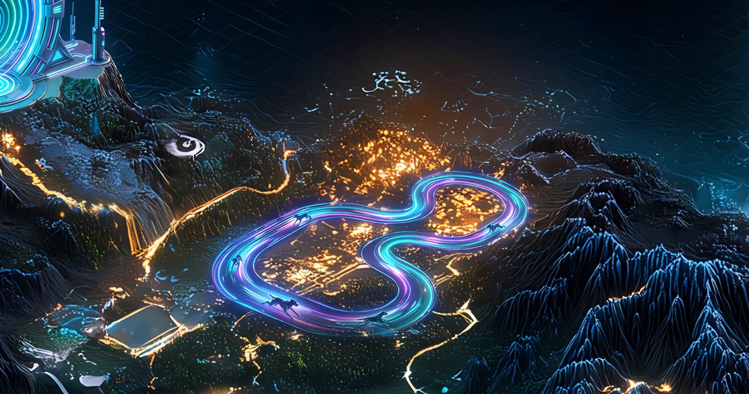 PUP-LINE CIRCUIT landmark artwork