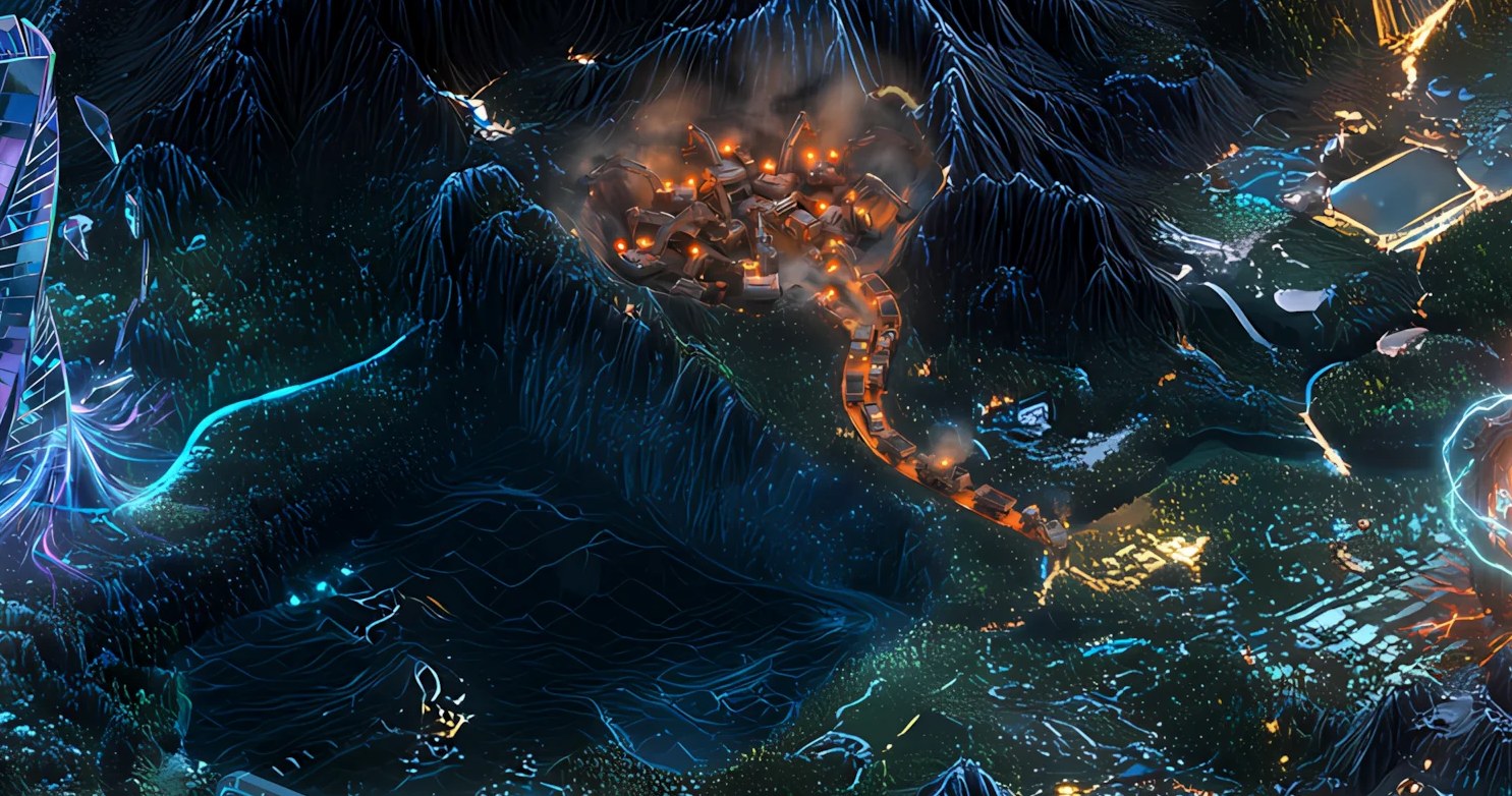 CONGESTION MINE landmark artwork