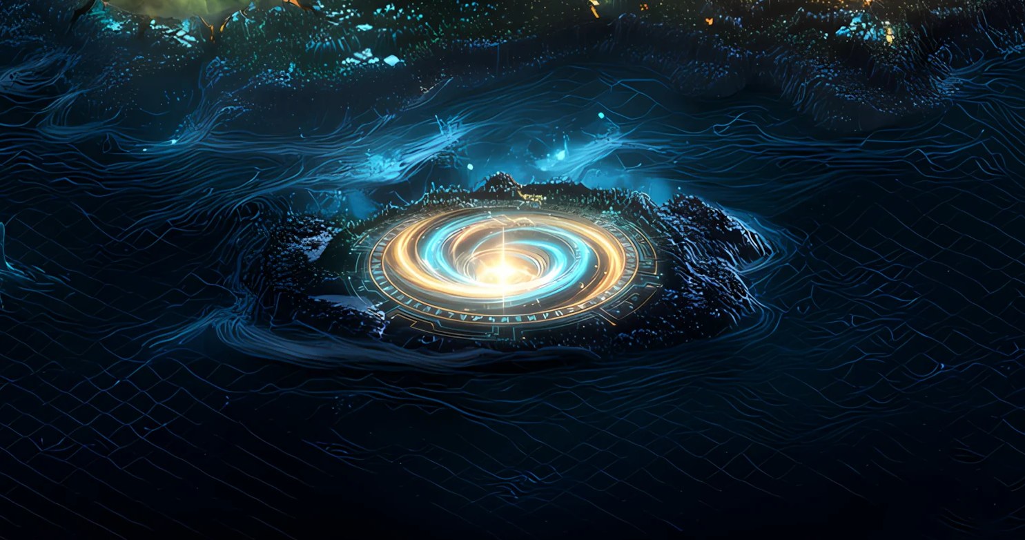 LIQUIDITY VORTEX landmark artwork