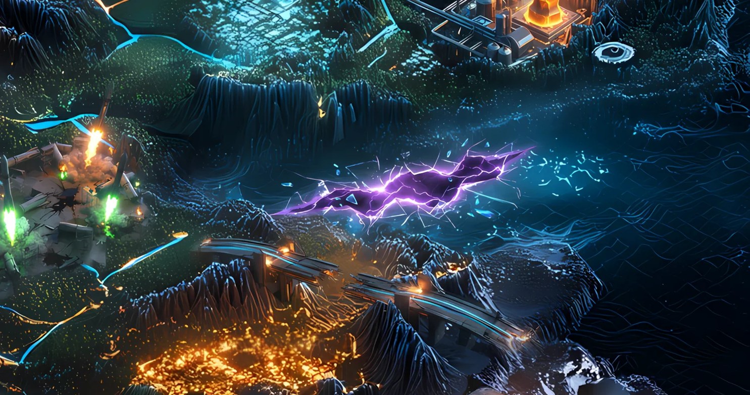 WORMHOLE BREACH landmark artwork